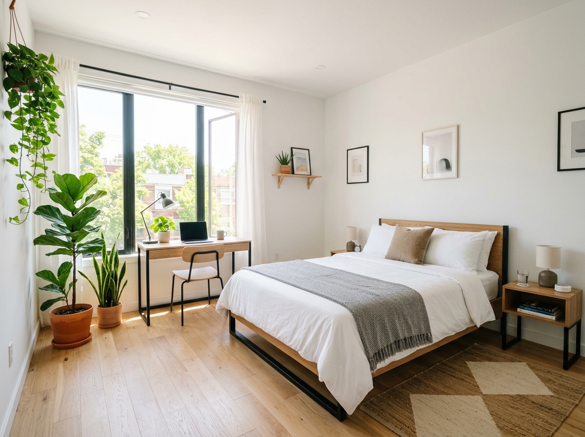 Premium co-living spaces and studios